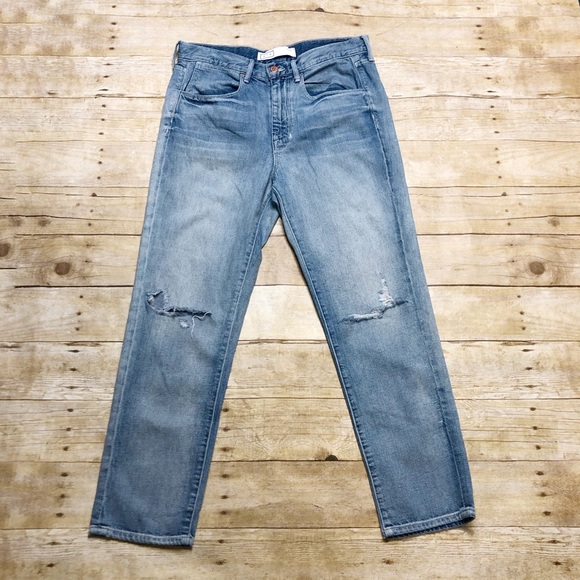 AYR Women's High Rise Jeans - Light Blue - Picture 1 of 8